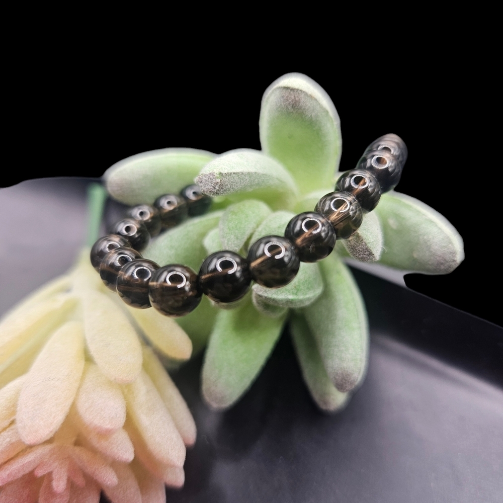Smoky Quartz Bolo Bracelet